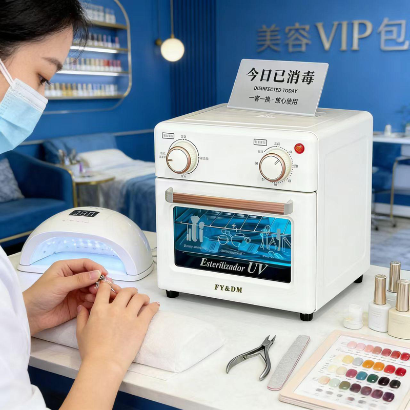 剪刀立式双眼皮手术衣物宫腔镜消毒盒商用牙模uv医用消毒柜紫外线