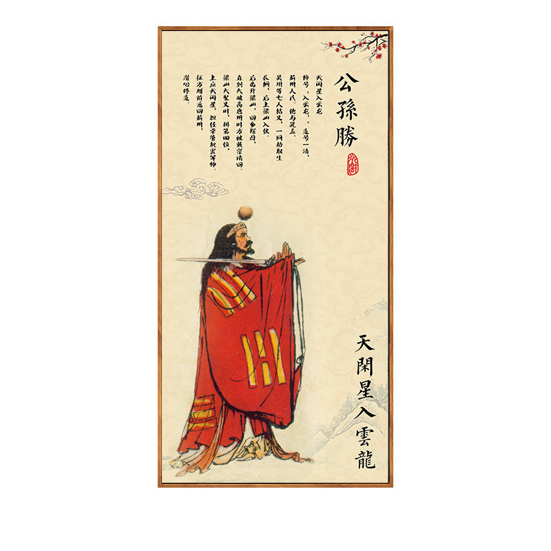 물 마진 캐릭터 장식 그림 양산 영웅 초상화 냄비 레스토랑 레스토랑 벽 장식 벽화 호텔 교수형 그림