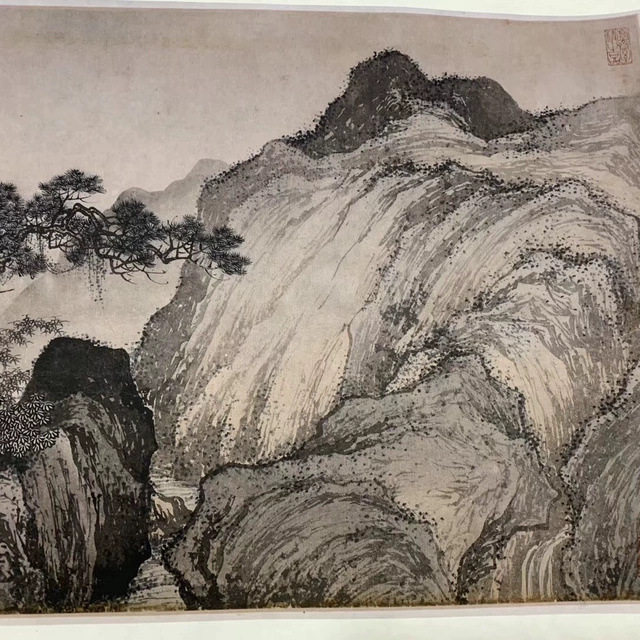唐寅 梦仙草堂图 书法国画 墙面装饰 临摹学习 纸本绢布 微喷复制