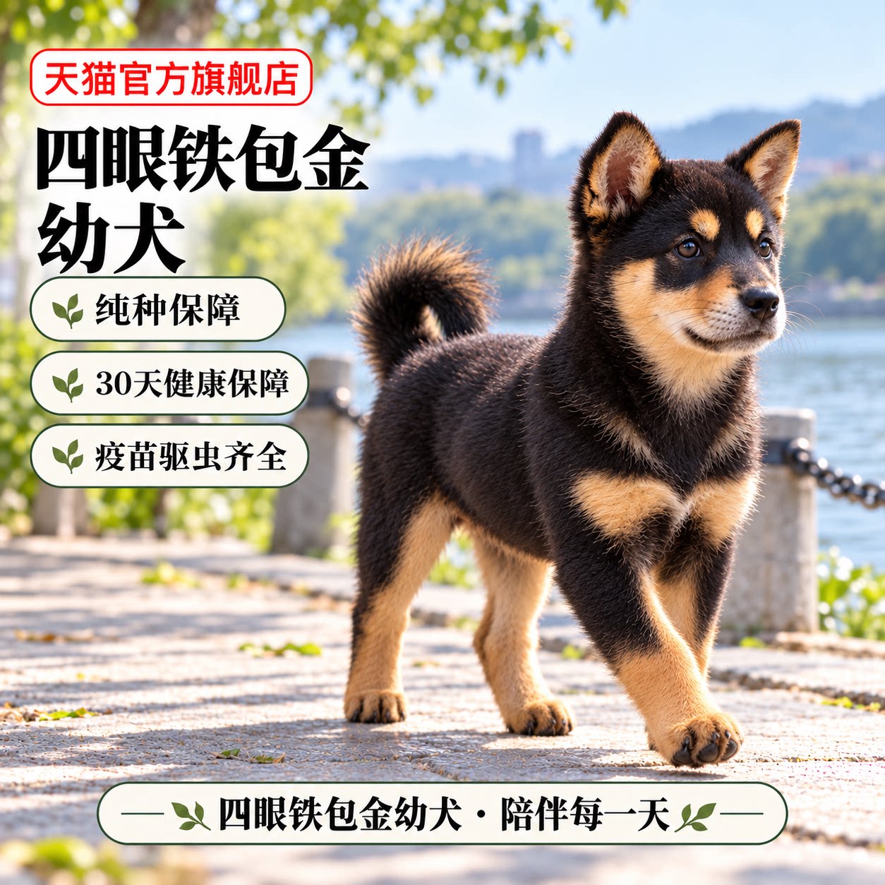 可爱好养中华田园犬忠诚狗看门狗