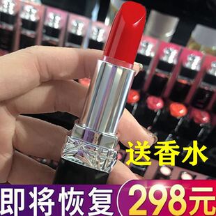 滋润小故样宫限量版 大牌正品 999口红迪奥亚菲哑光不脱色防水保湿