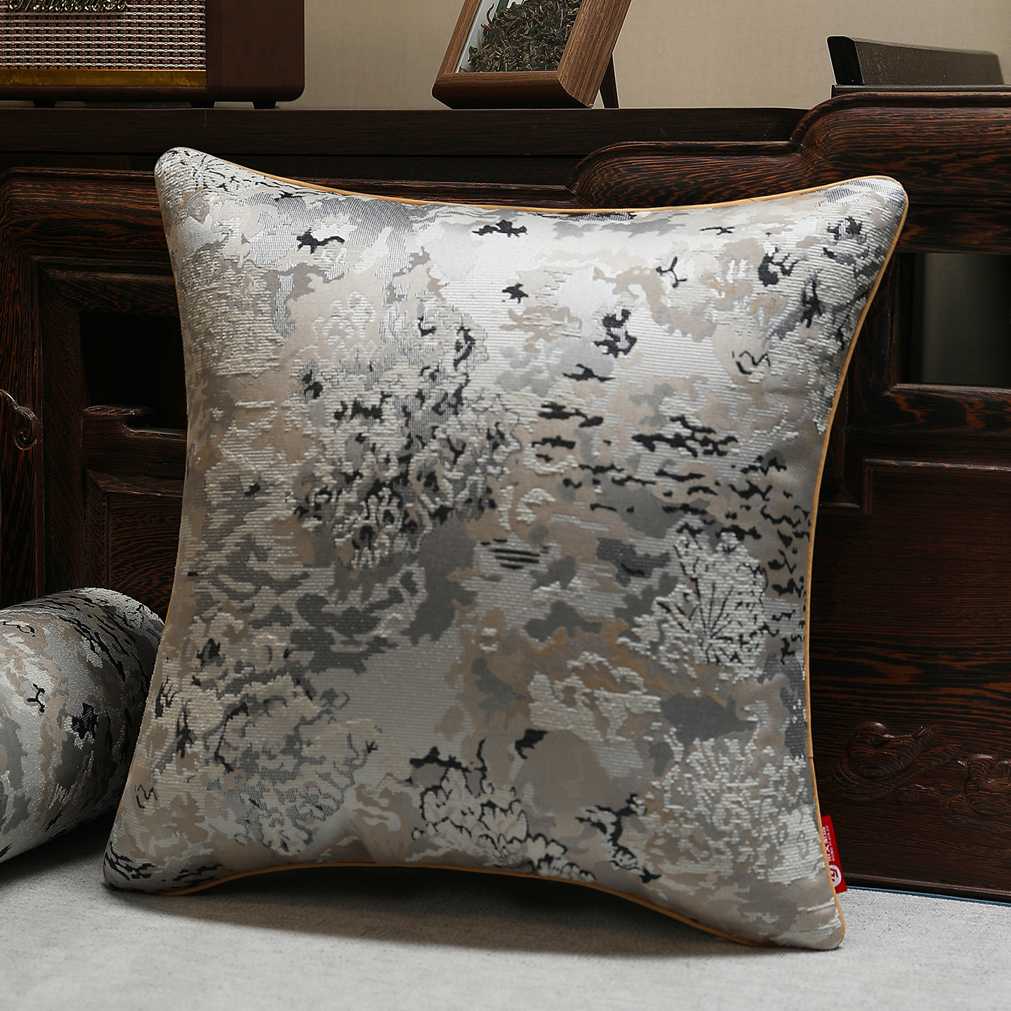 中国风抱枕靠垫靠背垫新中式抱枕沙发客厅轻奢高级感床头靠枕套