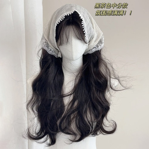 韩系假发女长发新款羊毛卷