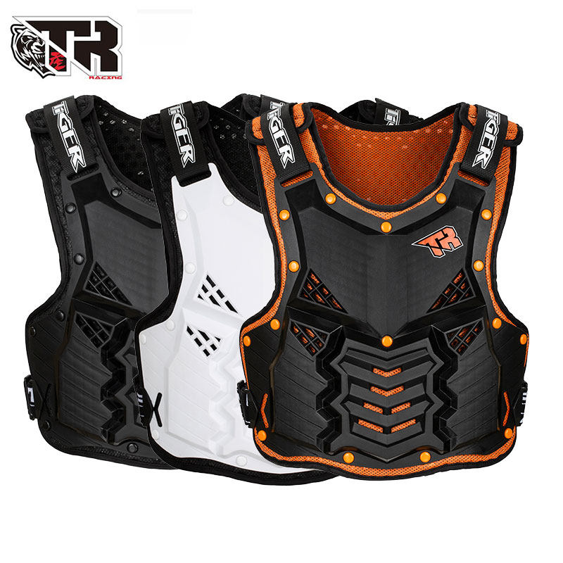 TR越野摩托车骑行装备虎牌护甲背心防摔护具护甲衣护胸甲林道速降