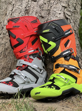 leatt越野摩托车靴子骑行鞋骑行靴林道防水越野靴活动轴男4.5 5.5