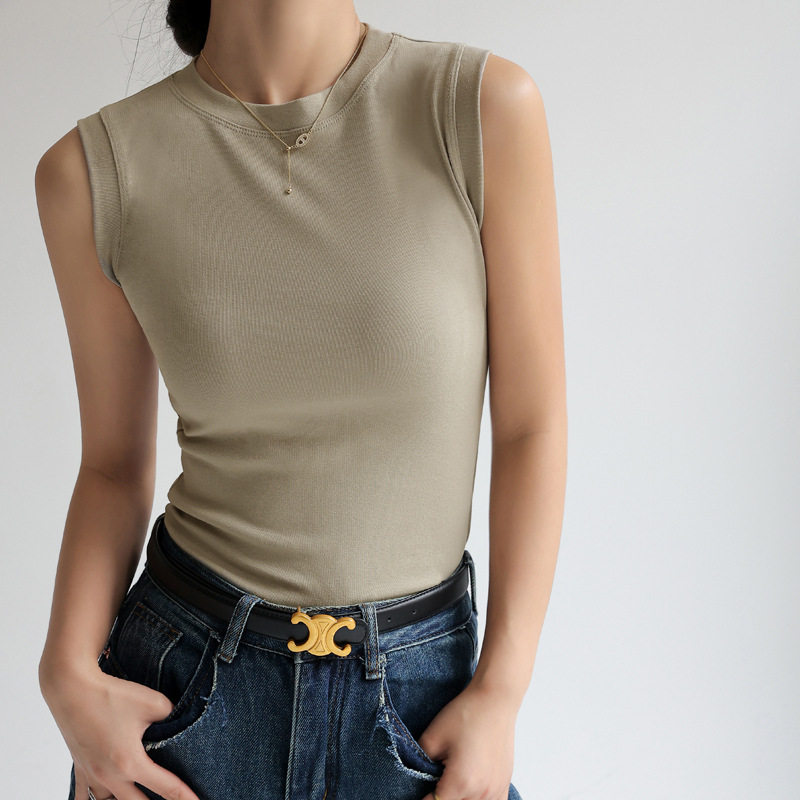 抹胸小辣妹白色款打底百搭吊带背心修身内搭无袖可外穿遮副乳上衣