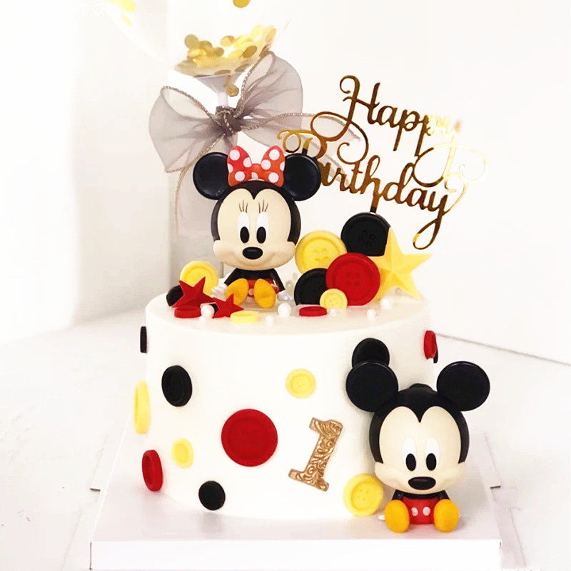 儿童卡通米老鼠唐老鸭生日烘焙