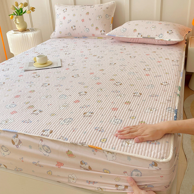 夹棉加厚纯棉床笠2025新款床罩