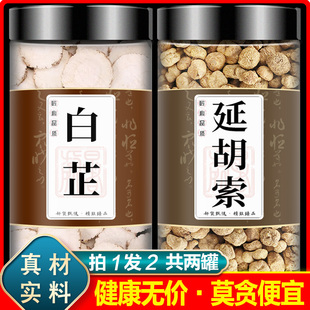 元 官方旗舰店延胡索白止新鲜干货泡茶泡水喝 胡白芷组合中药材正品