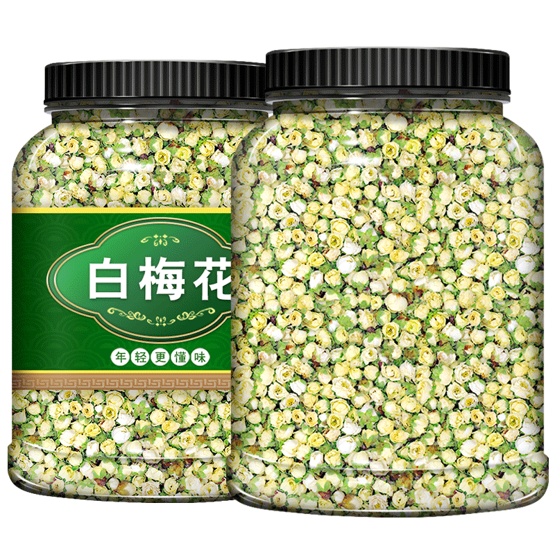 白梅花无硫熏泡水喝的养生茶