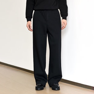 男秋冬加厚款 重磅800G加绒高级感卫裤 型之王 直筒休闲运动长 版