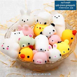 60 PcS SquiShieS Mochi AniMA SquiShy ToyS for KidS PArTy