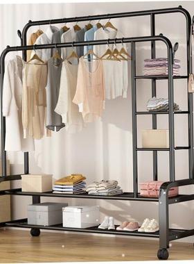 Coat hanger Floor cap clothes rack Hang up clothes 衣架