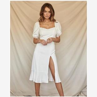 连衣裙晚礼服 night платьяе Lady dress мода 泡泡袖