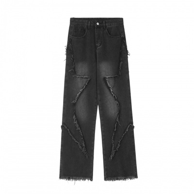 新款2024嘻哈男式低腰裤棉长裤直