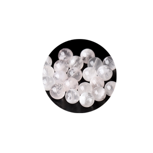 7A天然白幽灵粉雪花幽灵散珠子男女士手串diy手工手链多宝水晶