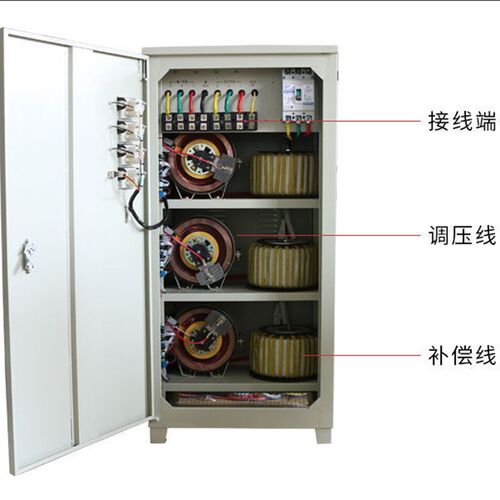 浙进全自动高清度TNS三相稳压器380v6KVA升压器380v稳压电源