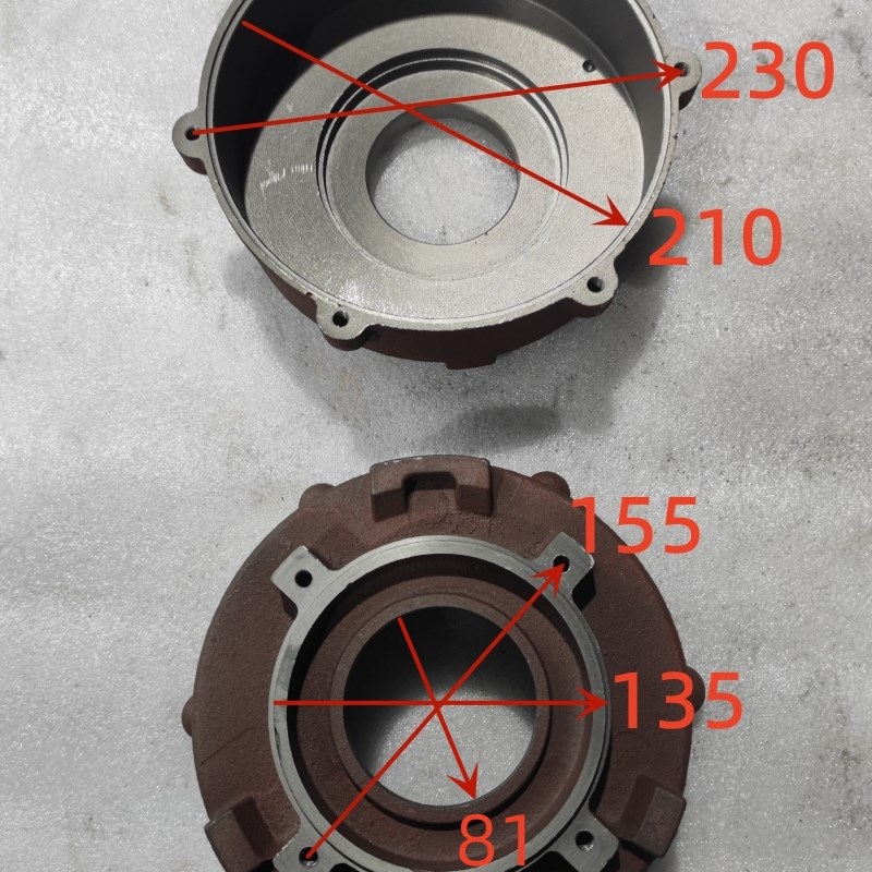 QY油浸电泵上海人民40-16-3x/40-12-2.2泵头上盖下盖泵体导叶叶轮