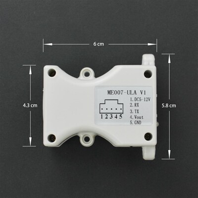 ULA防水型超声波传感器 8m 超声波, 测距, 温度补偿, 多种输出,