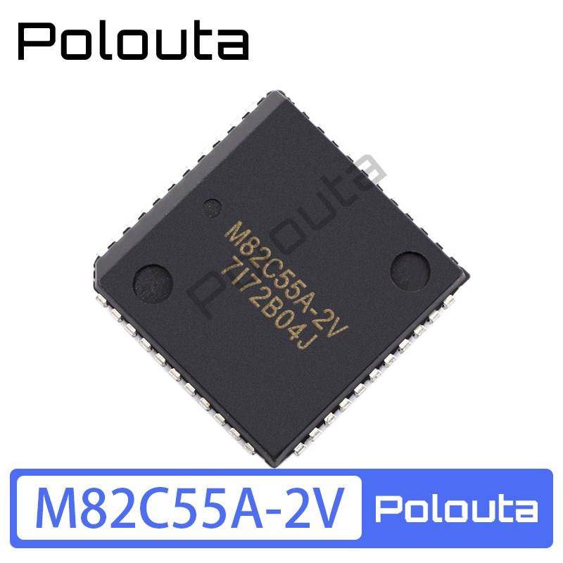 M82C55A-2V 82C55 MSM82C55A-2VJS J3 PLCC44 可编程外围接品芯片