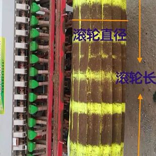 小麦播种机不沾泥辊子布农用神器滚轴布旋耕机后轮通用防泥外套布