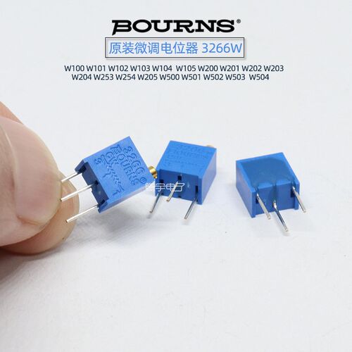 BOURNS原装进口3266W-1-103LF100R500R1K2K5K10K20K50K多圈电位器