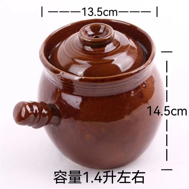 农村土瓦罐瓦罐煨汤炉商用瓦罐坛子煲汤老式土泥瓦罐民间瓦罐煨汤图片