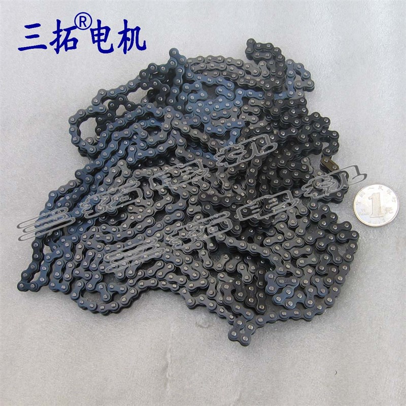 金属链条 链距P=6.35 长半米 5米  2分链条 04C链条
