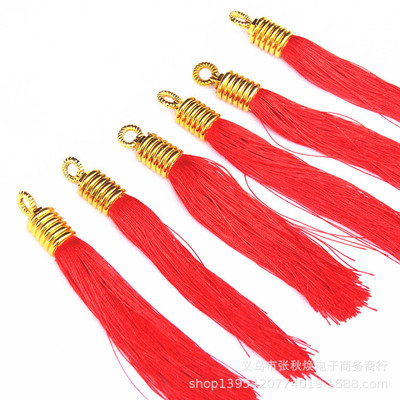 喜庆中国结2分管带帽流苏