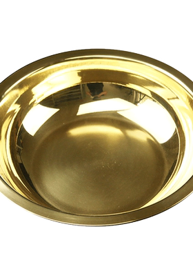 结婚用品老式仿古风礼物薄款铜盆