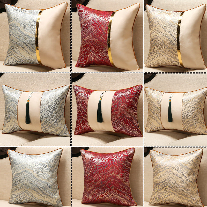 新中式红木沙发抱枕靠垫实木家具红色靠背靠包靠枕套喜庆腰枕含芯,居家布艺,床头靠垫,淘宝优惠券,粉丝福利购,淘宝优惠卷