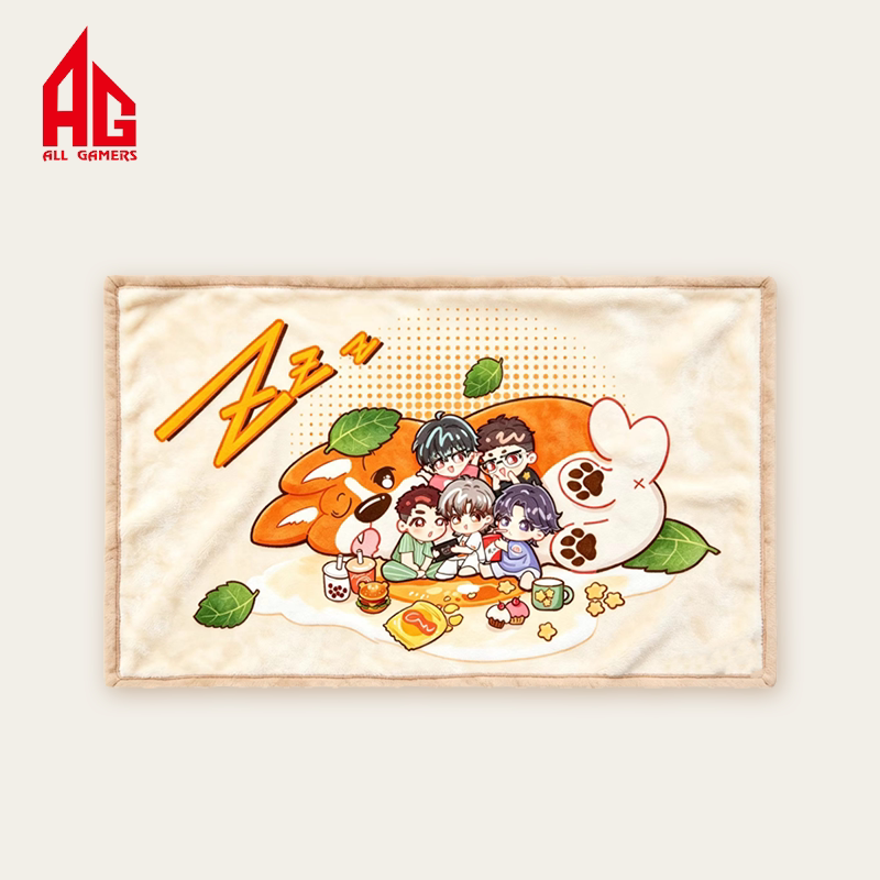 【AG官方正品】AG休闲时光插画空调毯图片