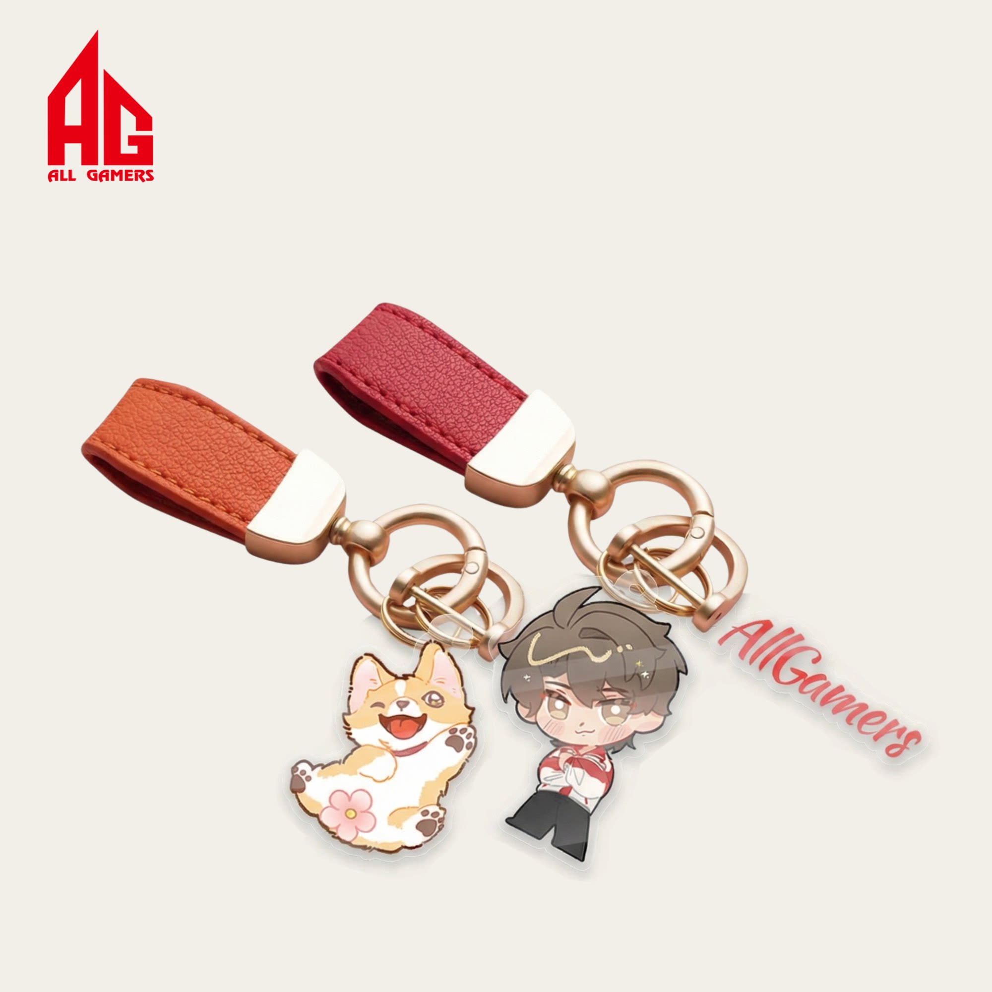 【AG官方正品】AG一诺&西瓜亚克力手机挂链图片