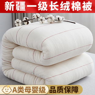 新疆一级长绒棉花被纯棉被芯学生棉絮床垫被褥子加厚保暖冬被被子