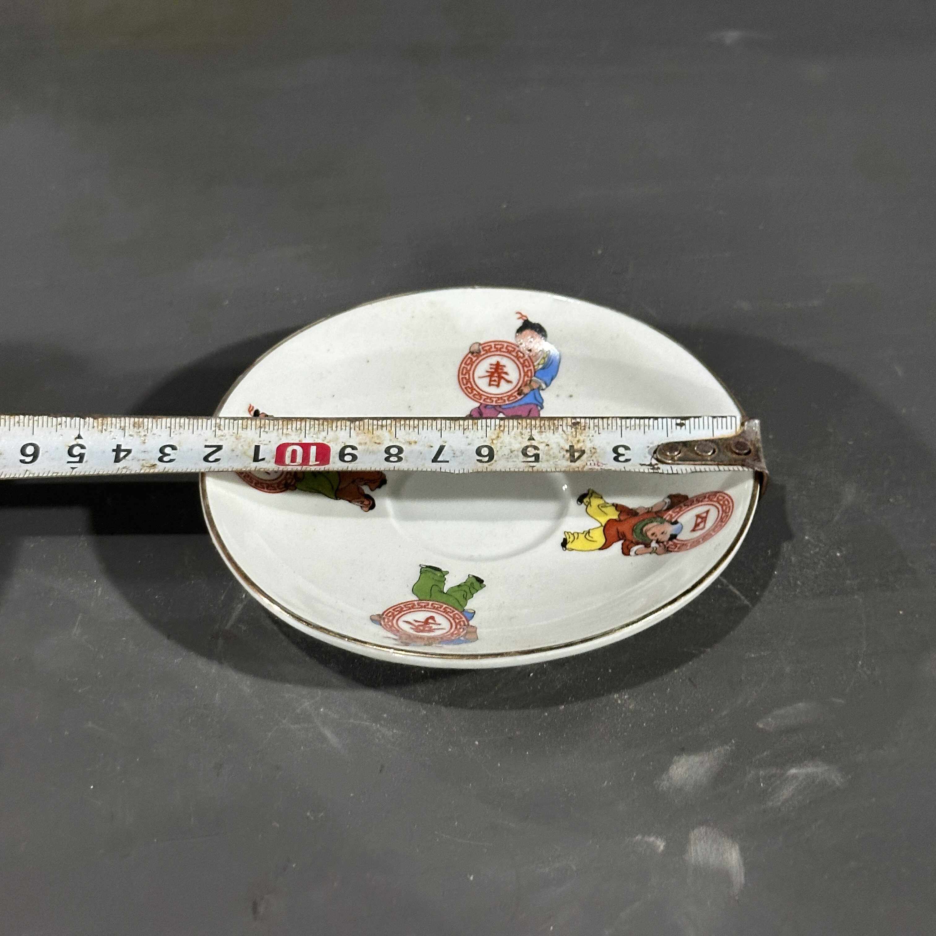 景德镇567老厂货四季常春陶瓷怀旧金典粉彩七八十年代茶杯咖啡杯