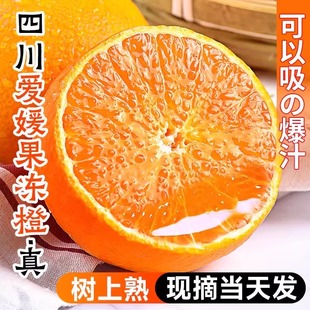 爱媛38号果冻橙新鲜橙子水果当季整箱10斤四川大果手剥早早旗舰店