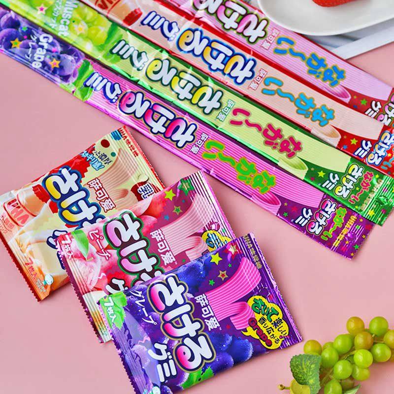 时代少年团同款零食tnt宋亚轩 悠哈味觉糖萨可爱手撕长条果汁软糖
