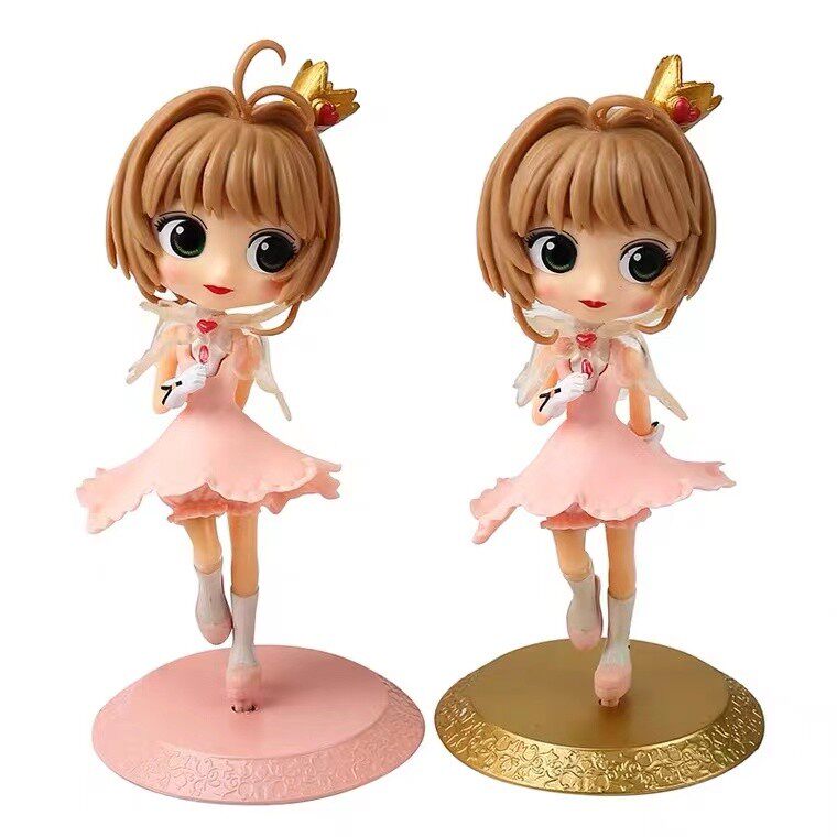 小樱蛋糕装饰摆件魔法百变卡通可爱公主少女女孩生日烘焙配件插件