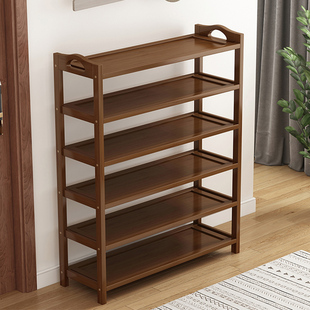 鞋 柜 架家用简易放门口多层实木收纳神器经济型置物架子宿舍防尘鞋