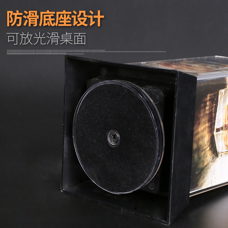 保真速发三面四面k旋转台签展示架牌酒水牌台卡台牌酒店桌牌餐牌