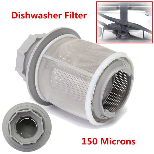 速发2 Part Dish Washer Mesh Filter Set Grey Inner Screen Fil