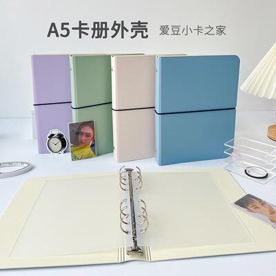 保真速发RINGNOTE追星收u纳册3寸4格5寸2格7寸1格卡页适用6孔夹卡