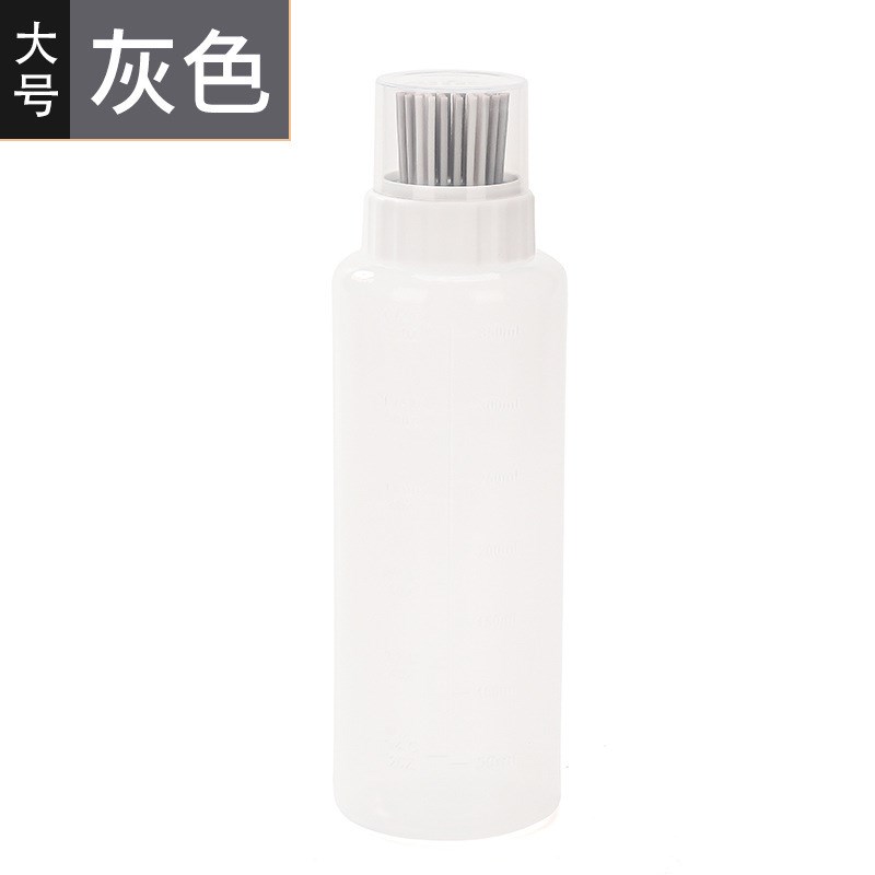 速发厨房调料瓶按压硅胶刷油瓶便携式食品级户外烧烤带刻度油壶挤