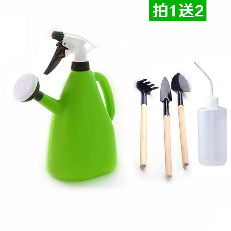 现货多肉喷壶 园艺浇花家用弯嘴挤压式洒水瓶塑料浇水壶浇花壶小