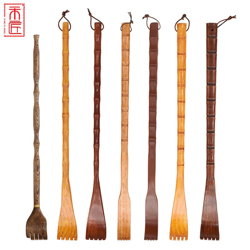 现货抓背神器痒痒挠抓背器不求人抓痒器背部老头乐挠痒实木多功能