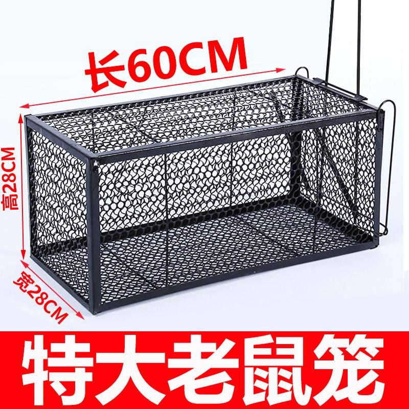 速发大型捕灭鼠神器室内家用捉鼠笼全自动耗子笼号老器笼