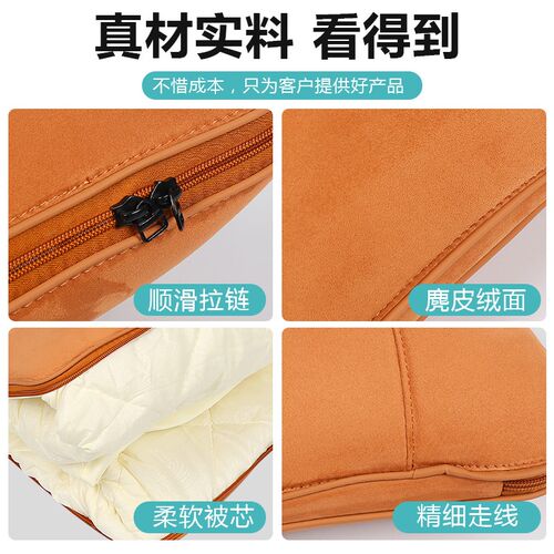 现货适用零跑C10抱枕被汽车空调被子C10用品靠枕后排睡觉腰靠配件