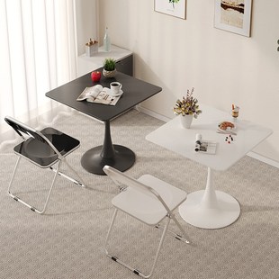 速发小方桌台休闲茶桌椅组合简易小桌子简约轻奢小茶几餐桌