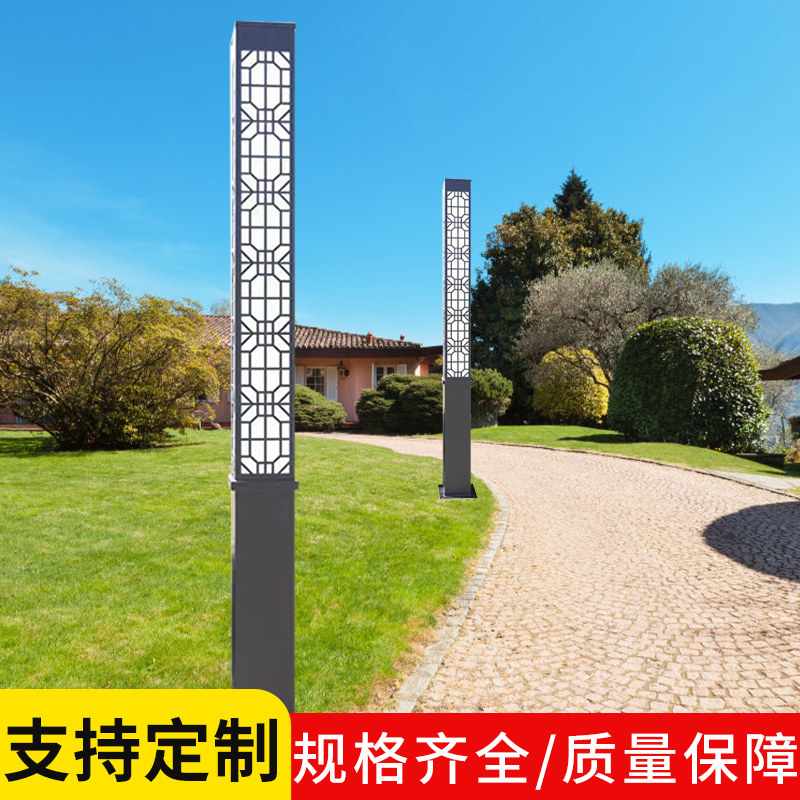 速发户外米方形景观灯庭院灯方灯别路花园广场防水超亮太能墅灯