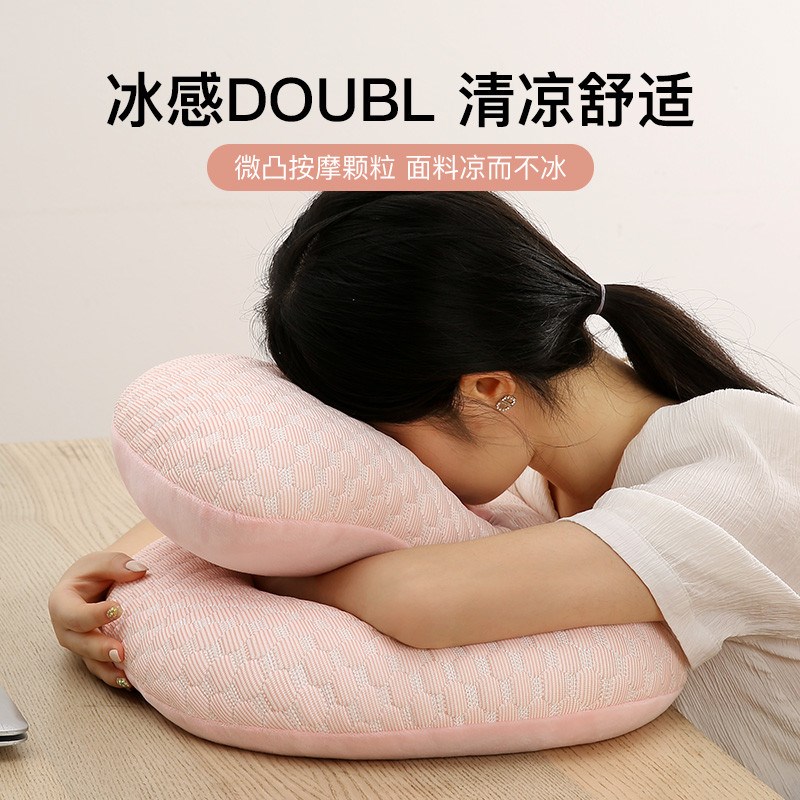 现货办公室午休神器午睡枕趴睡枕趴桌子睡觉枕头工位办公椅仰睡脖